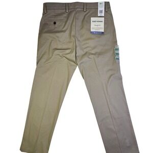 Dockers Easy Khaki Mens 34x30 Straight Fit Stretch Pants Tan No Wrinkle New